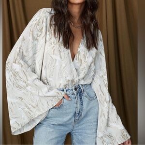 12th Tribe x Salty Blonde Boho Top